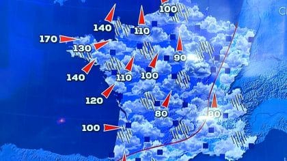 Météo : 6 départements sous menace d’orages violents et de grêle Jeudi 22 mai, voici la liste complète des zones concernées